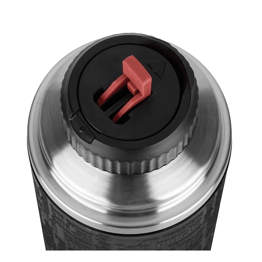 Tefal - Termo com uma caneca 0,5 l SENATOR aço inoxidável/preto