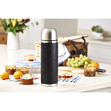 Tefal - Termo com uma caneca 1 l SENATOR aço inoxidável/preto