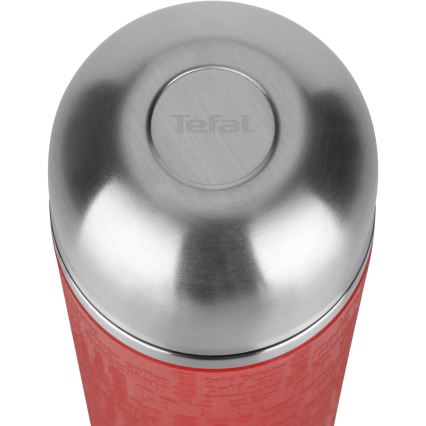 Tefal - Termo com uma caneca 1 l SENATOR aço inoxidável/vermelho