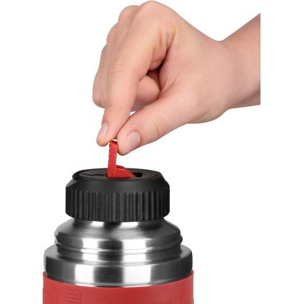 Tefal - Termo com uma caneca 1 l SENATOR aço inoxidável/vermelho