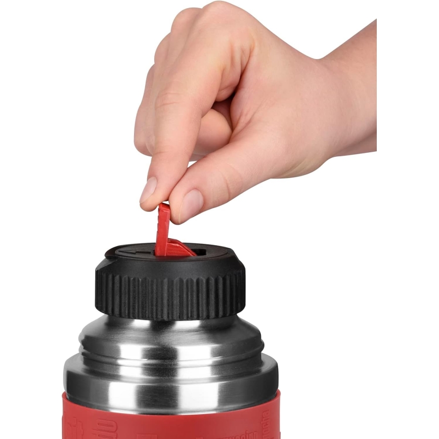 Tefal - Termo com uma caneca 1 l SENATOR aço inoxidável/vermelho