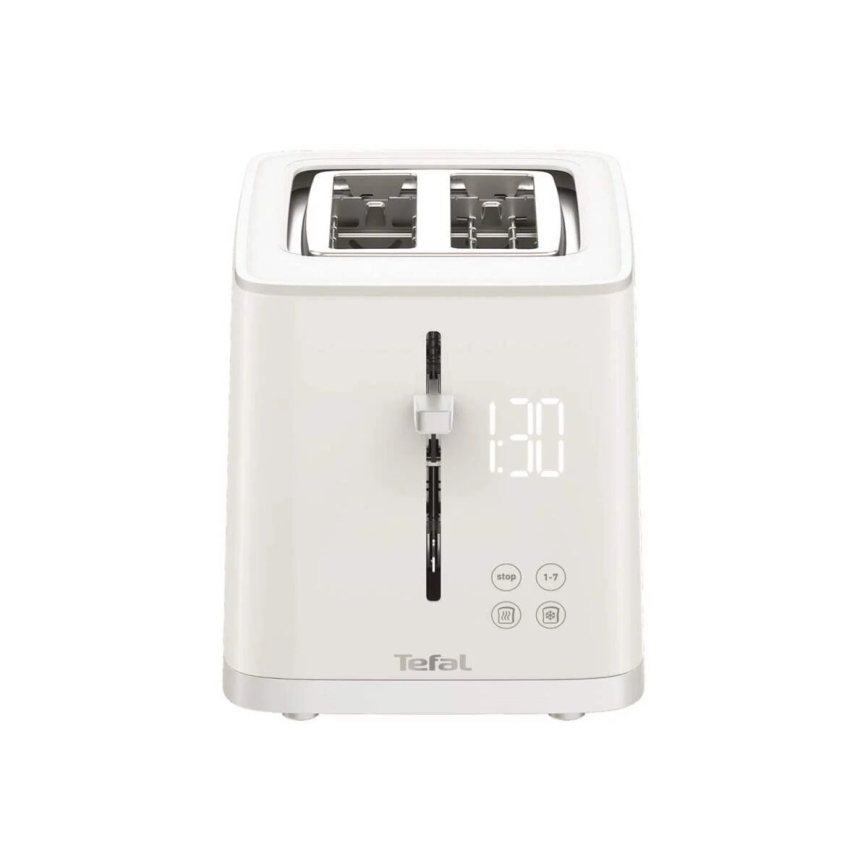 Tefal - Torradeira com 2 espaços SENSE 850W/230V branco