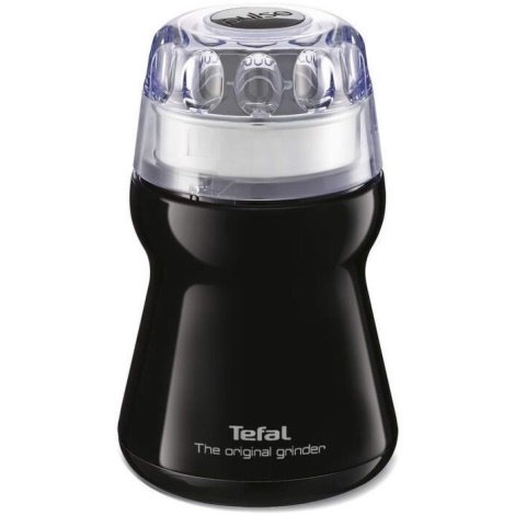Tefal - Triturador elétrico de café em grão 50g 180W/230V preto
