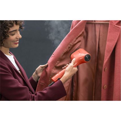 Tefal - Vaporizador de roupa portátil PURE POP 1300W/230V vermelho