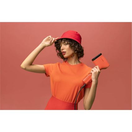 Tefal - Vaporizador de roupa portátil PURE POP 1300W/230V vermelho