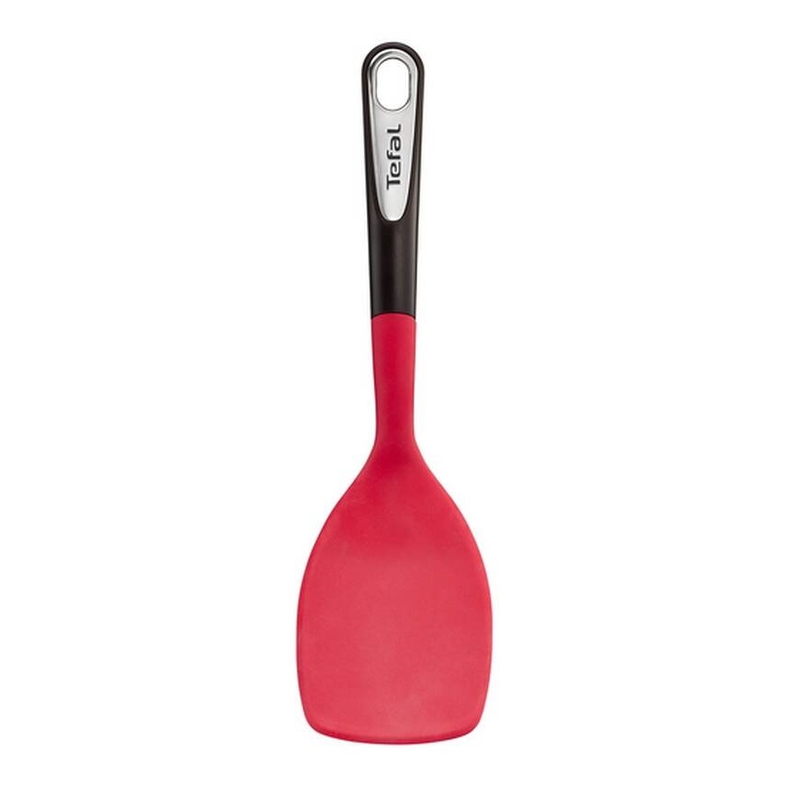 Tefal - Virador de alimentos em silicone para cozinha INGENIO preto/vermelho