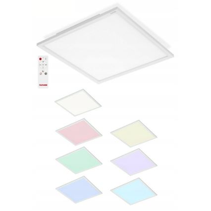 Telefunken 301606TF - Painel LED RGBW com regulação LED/24W/230V 4000K + comando