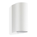 Telefunken 308006TF - Iluminação de parede exterior LED 2xGU10/5W/230V IP44