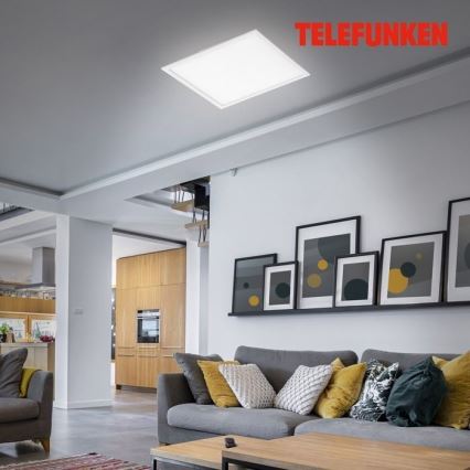 Telefunken 308806TF - Painel integrado LED com sensor LED/25W/230V 4000K