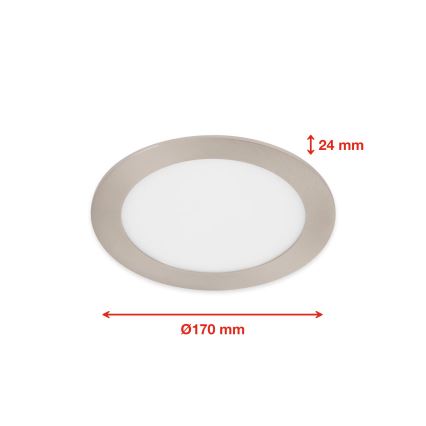 Telefunken 309402TF - Foco de encastrar LED RGBW para casa de banho com regulação LED/12W/230V 2700-6500K IP23 Wi-Fi Tuya