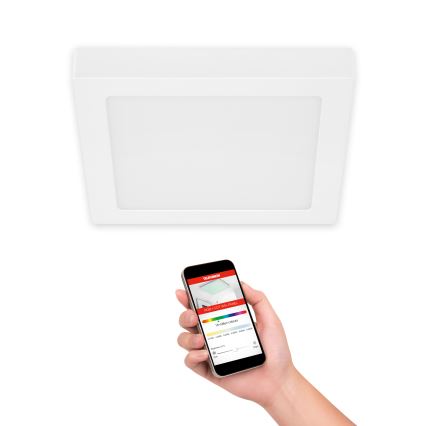 Telefunken 309606TF - Iluminação de teto LED RGBW com regulação LED/18W/230V 2700-6500K Wi-Fi Tuya