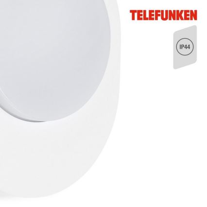 Telefunken 312006TF - Iluminação de parede exterior LED LED/8W/230V IP44 branco