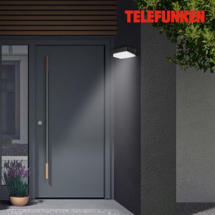 Telefunken 312205TF - Iluminação de parede exterior LED LED/14W/230V IP44