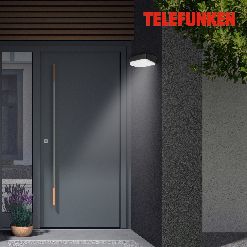 Telefunken 312205TF - Iluminação de parede exterior LED LED/14W/230V IP44