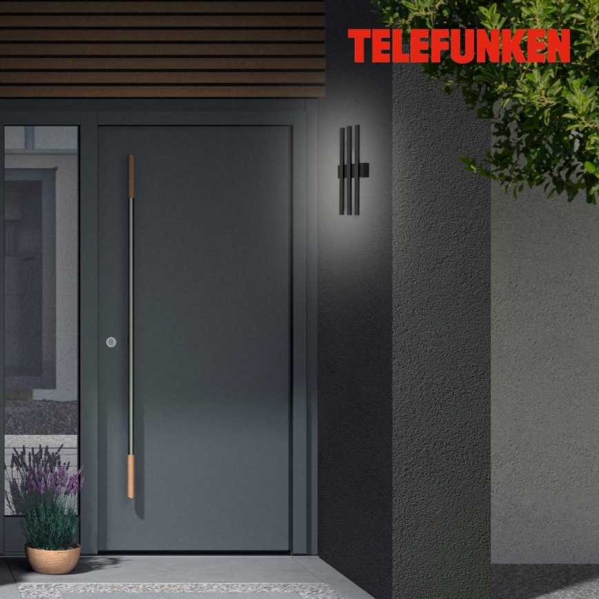 Telefunken 313305TF - Iluminação de parede exterior LED 3xLED/4W/230V IP44