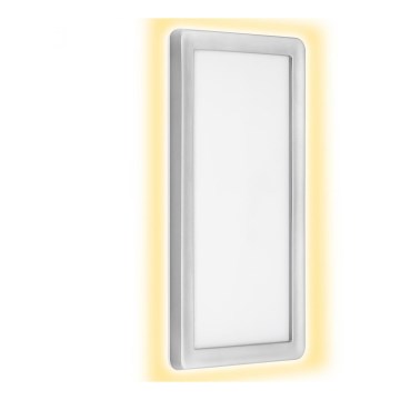 Telefunken 313604TF - Iluminação de parede exterior LED LED/16W/230V IP44 prateado