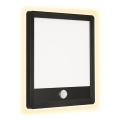 Telefunken 313805TF - Luminária de parede LED para exterior com sensor LED/15W/230V IP44