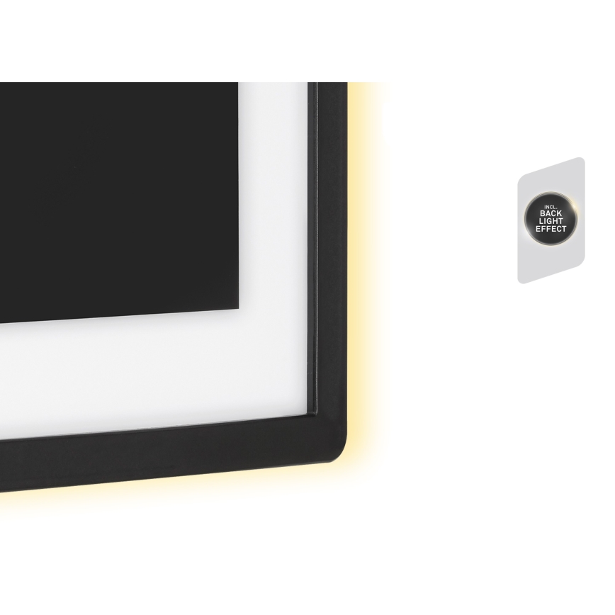 Telefunken 315905TF - Aplique de parede LED para exterior LED/15W/230V IP44 4000K preto