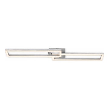 Telefunken 316108TF - Luminária de teto LED RGBW dimerizável FRAME LED/40W/230V 3000-6500K Wi-Fi Tuya acabamento cromado mate