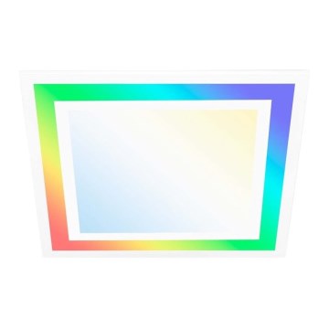 Telefunken 318806TF - Luminária de teto LED RGBW regulável LED/24W/230V 3000-6500K + controlo remoto