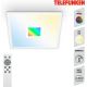 Telefunken 319106TF - Iluminação de teto RGBW com regulação LED/24W/230V 2700-6500K branco + controlo remoto