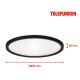 Telefunken 321605TF - Iluminação de teto para casa de banho LED LED/18W/230V IP44 diâmetro 29 cm