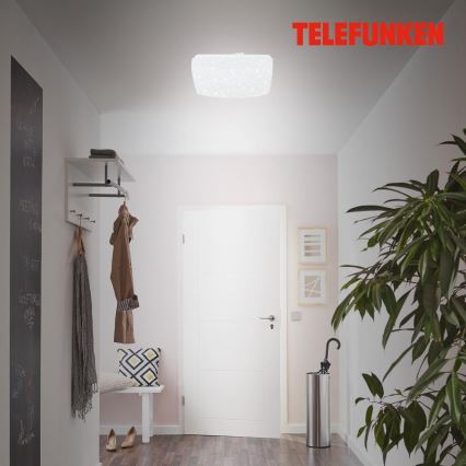 Telefunken 601906TF - Luminária de teto LED com sensor LED/12W/230V 4000K