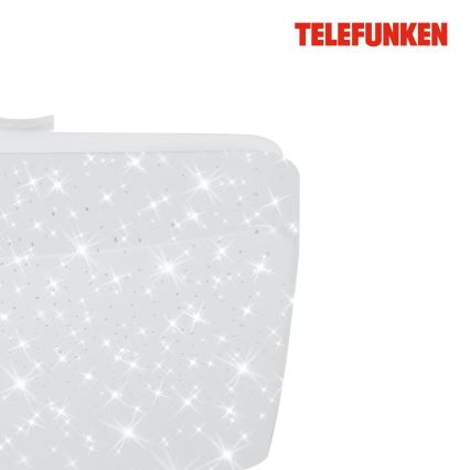 Telefunken 601906TF - Luminária de teto LED com sensor LED/12W/230V 4000K