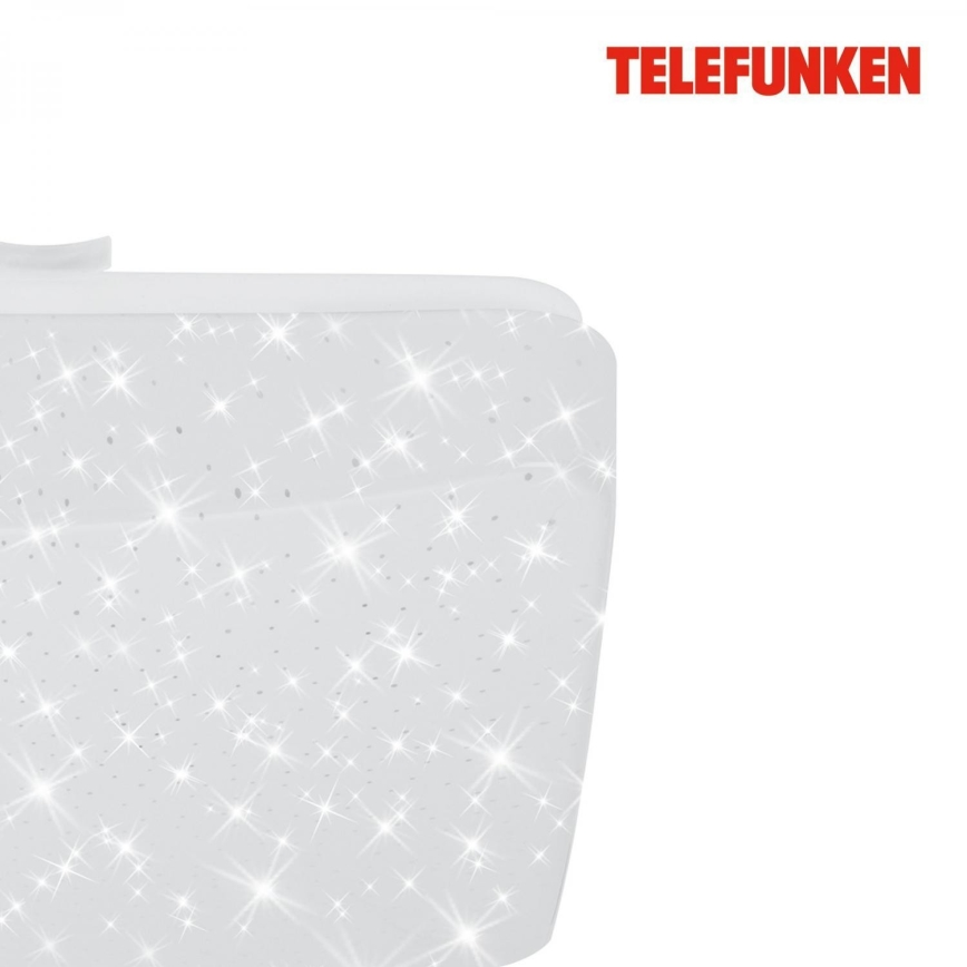Telefunken 601906TF - Luminária de teto LED com sensor LED/12W/230V 4000K