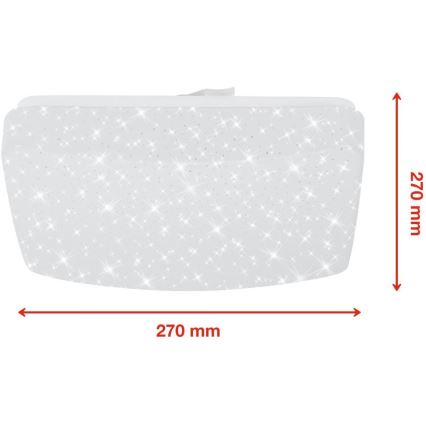 Telefunken 601906TF - Luminária de teto LED com sensor LED/12W/230V 4000K