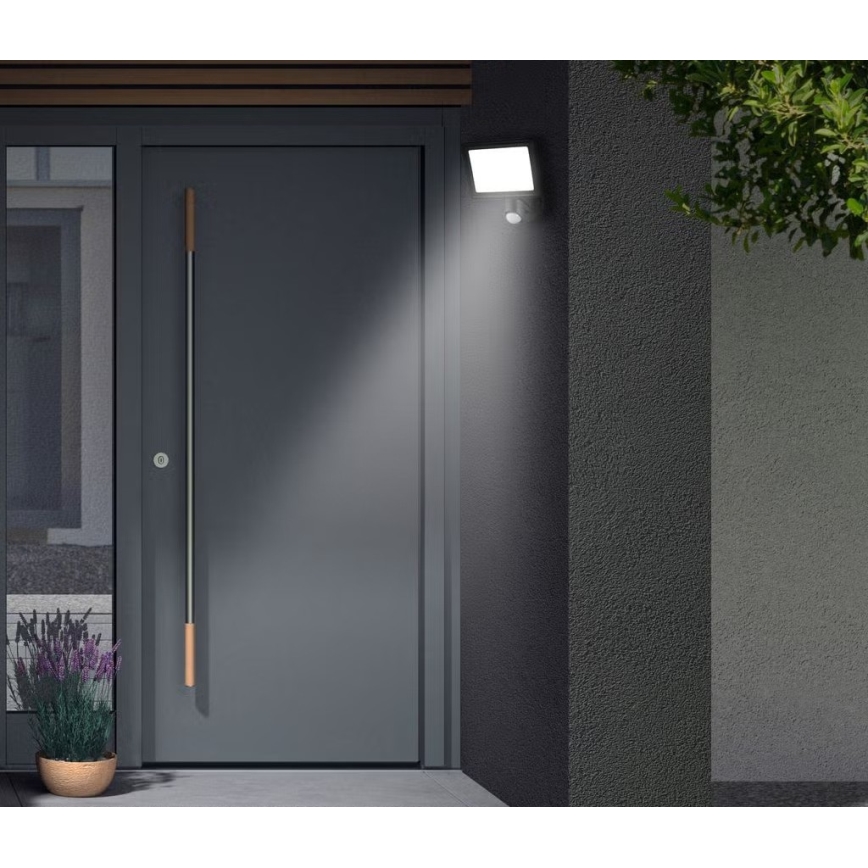 Telefunken - Refletor LED com sensor, 20W, 230V