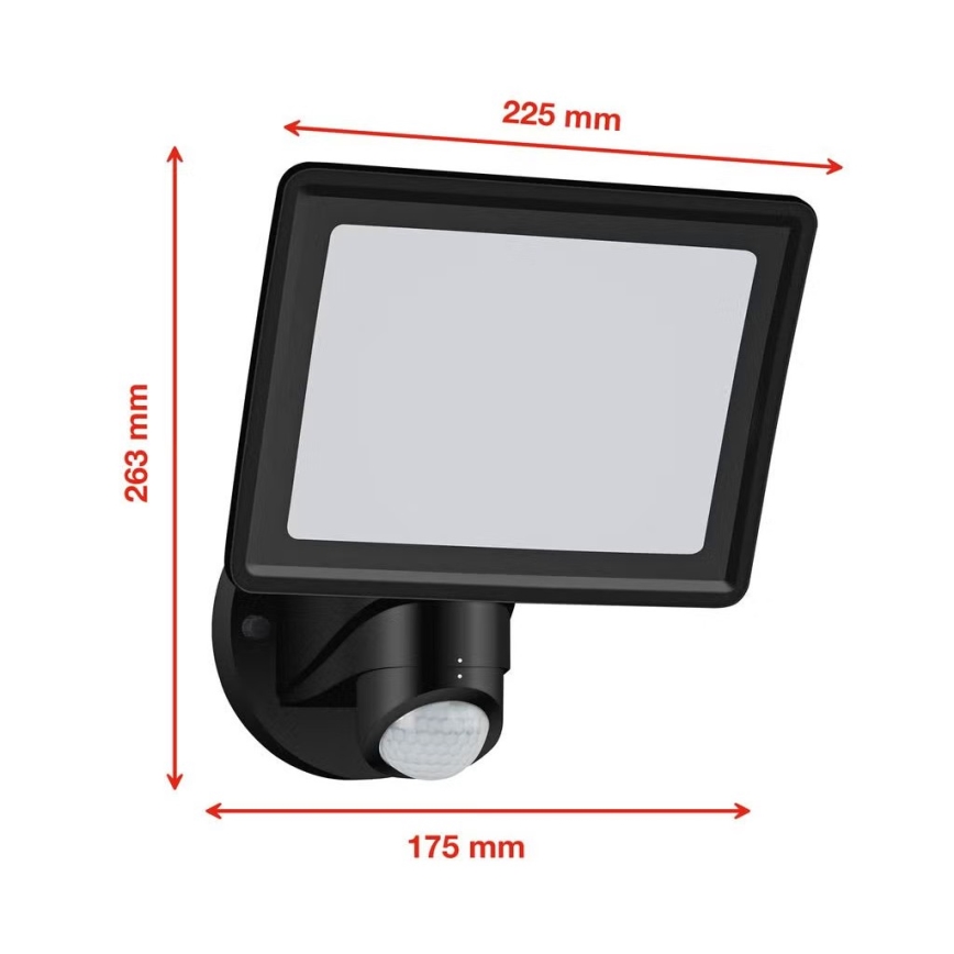 Telefunken - Refletor LED com sensor, 20W, 230V