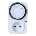 Temporizador mecânico interruptor semanal 16A/230V