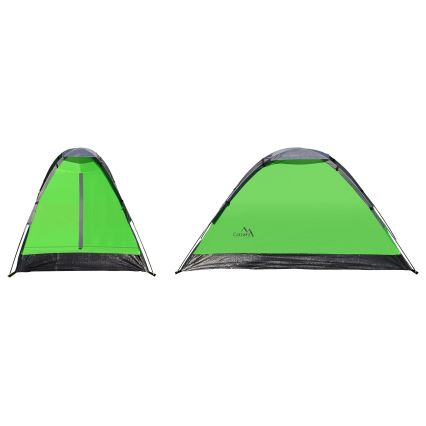 Tenda para 2 pessoas PU 1500 mm verde