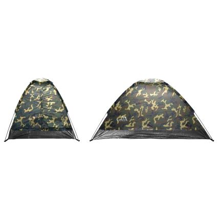 Tenda para 2 pessoas PU 2000 mm camuflagem