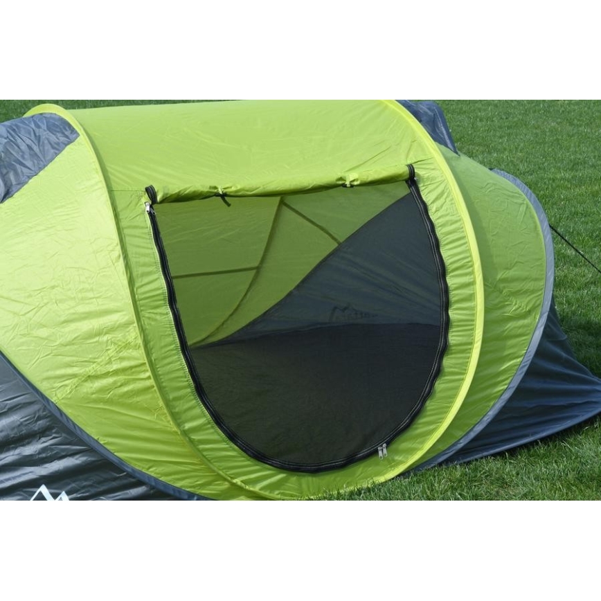 Tenda para 2 pessoas PU 3000 mm verde/cinzento