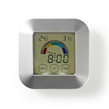 Termómetro com medidor de humidade e temporizador 2xAAA