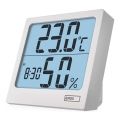 Termómetro digital com higrómetro 1xAA branco