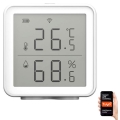 Termómetro sem fios com medidor de humidade 3xAA Wi-Fi Tuya