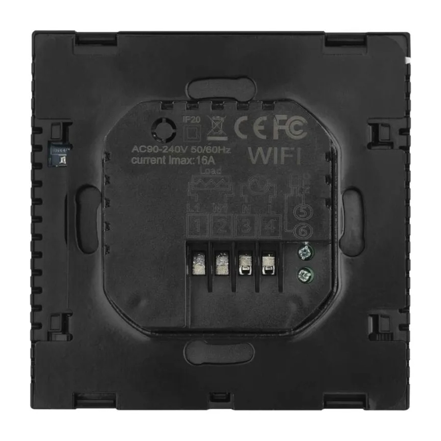 Termostato com fio para aquecimento de piso GoSmart 230/16A Wi-Fi