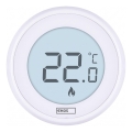 Termostato de ambiente manual 230V/6A 2xAA branco