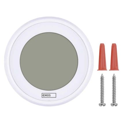 Termostato de ambiente manual 230V/6A 2xAA branco