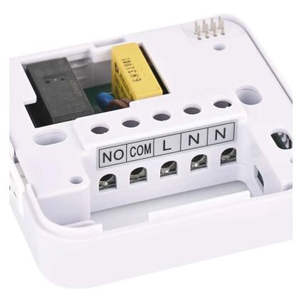 Termostato de ambiente manual sem fios 230V/16A 2xAA branco