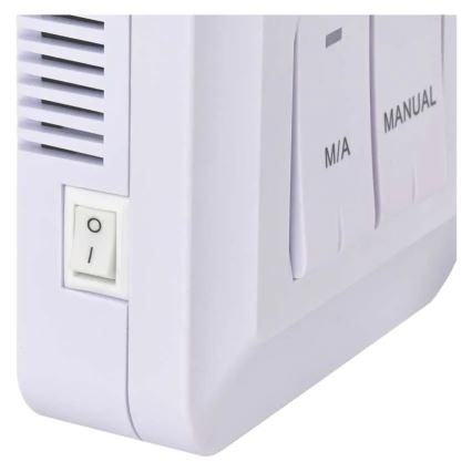 Termostato de ambiente manual sem fios 230V/16A 2xAA branco