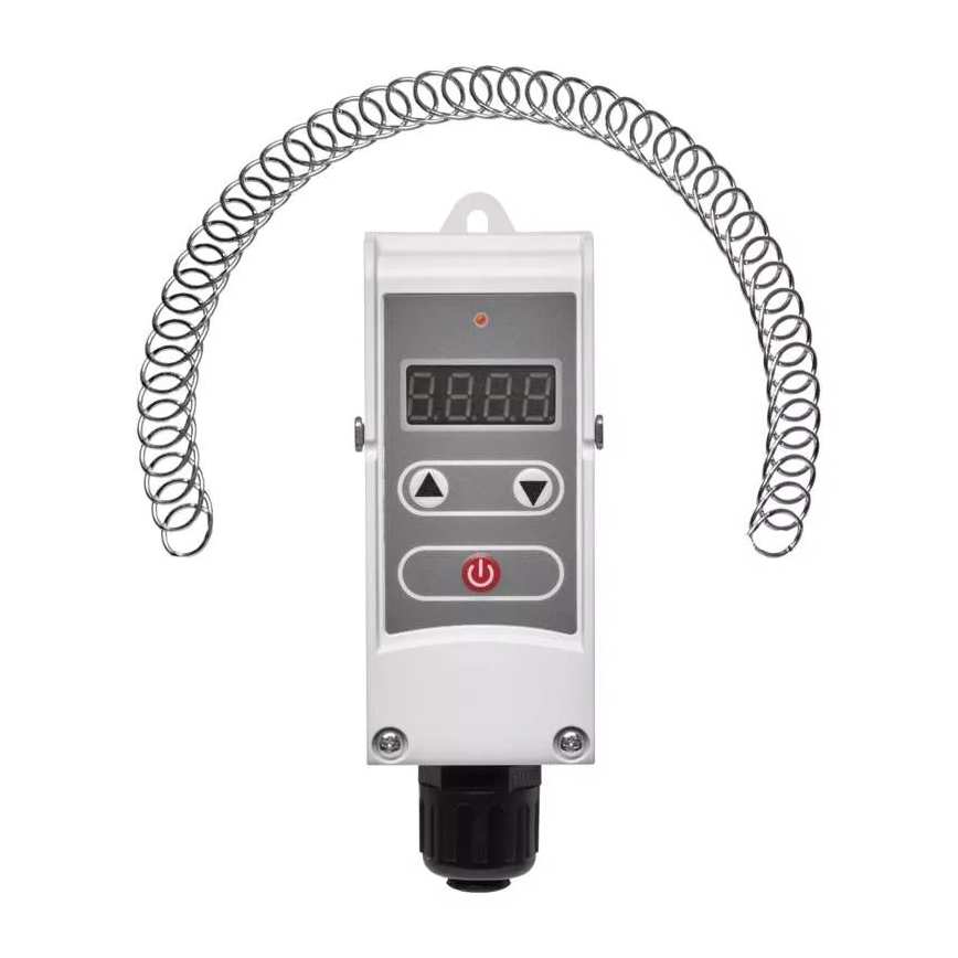 Termóstato digital acoplado 230V