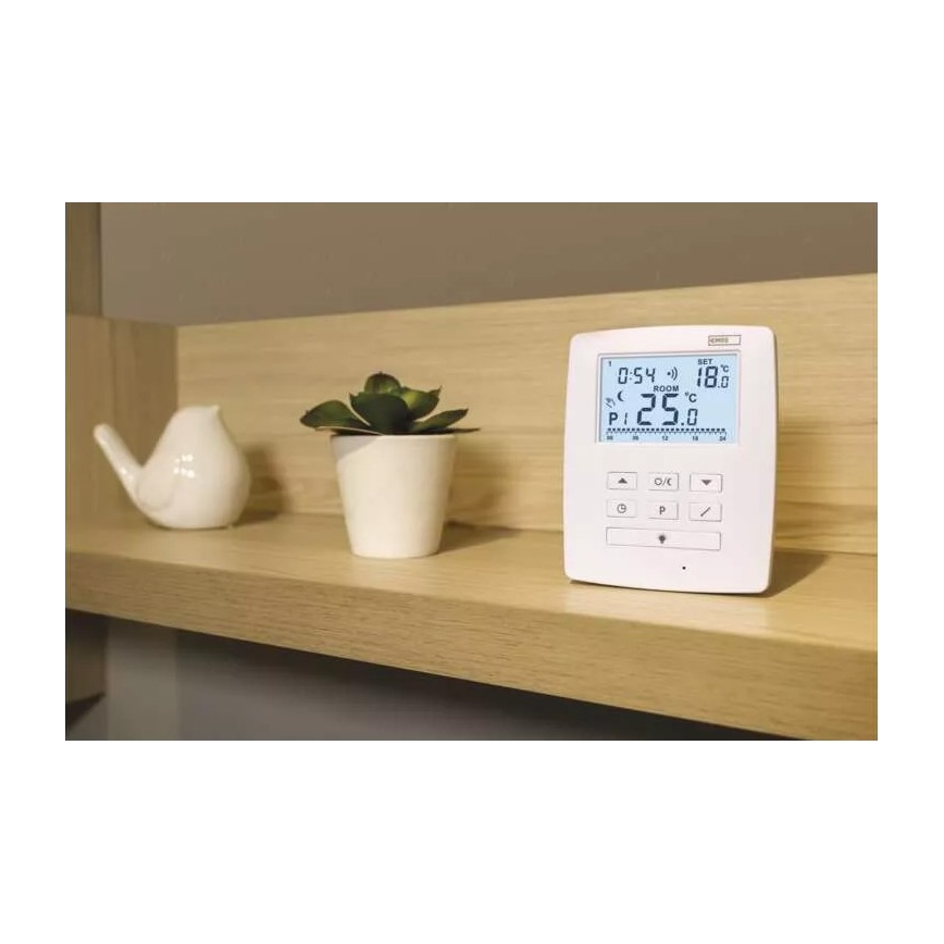 Termóstato programável 230V+2xAA