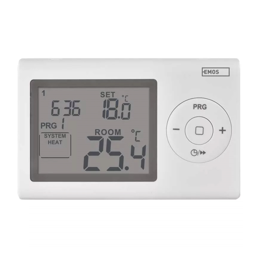 Termóstato programável 2xAAA