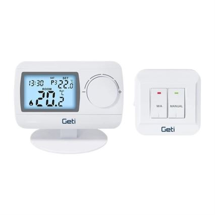 Termostato sem fios 2xAA + 230V