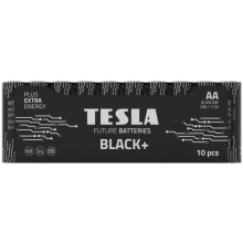 Tesla Batteries - 10 pçs Pilha alcalina AA BLACK+ 1,5V