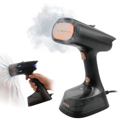 TESLA Electronics AeroGrip - Vaporizador de roupa 2 em 1 1400W/230V